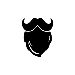 clipart de um corte de barba