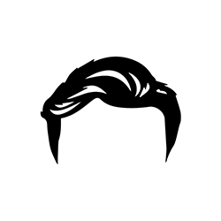 clipart de um corte de cabelo